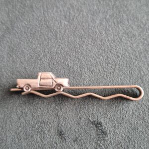 Zilveren classic Pickup 3D dasspeld