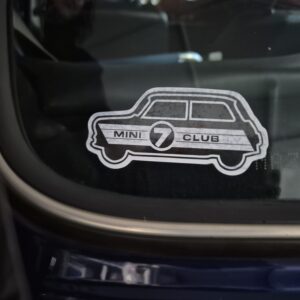 Sticker MSCN logo wit